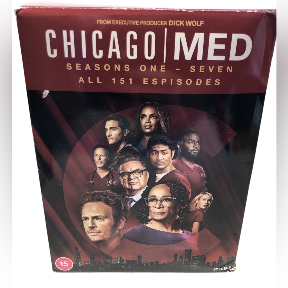 Chicago Med Seasons 1-7 - DVD  Boxset Used Condition